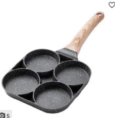 4 in 1 multi functional breakfast frying pan WHITE 12445/c-q2/x2