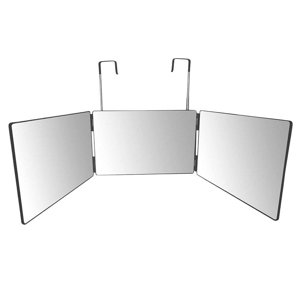 Beauty Decor Hanging And Folding Three Sided Makeup Mirror ( 30cm )