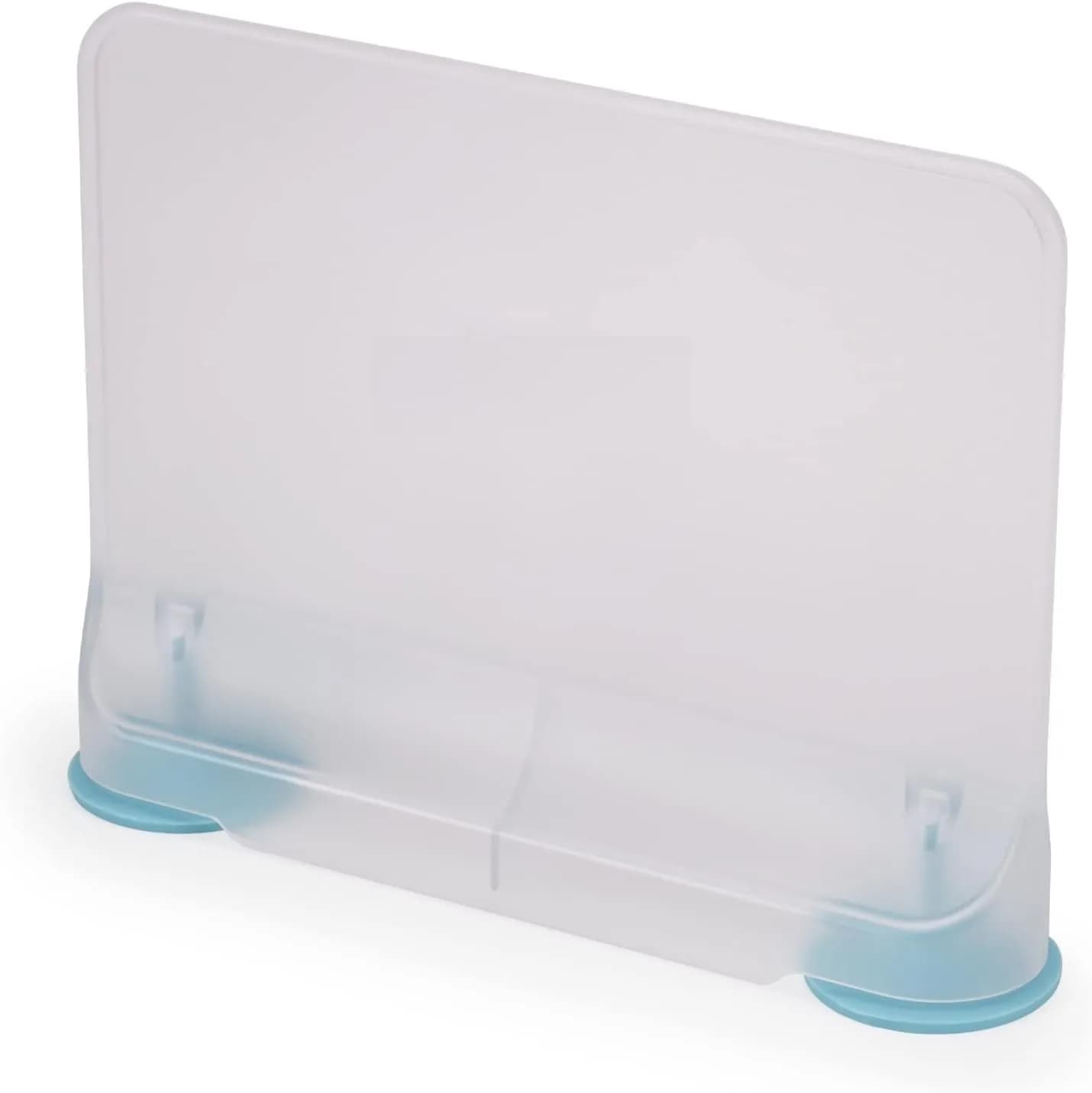 Shelf Divider with Suction Cup Movable Fridge Shelf Divider Bottles Cans