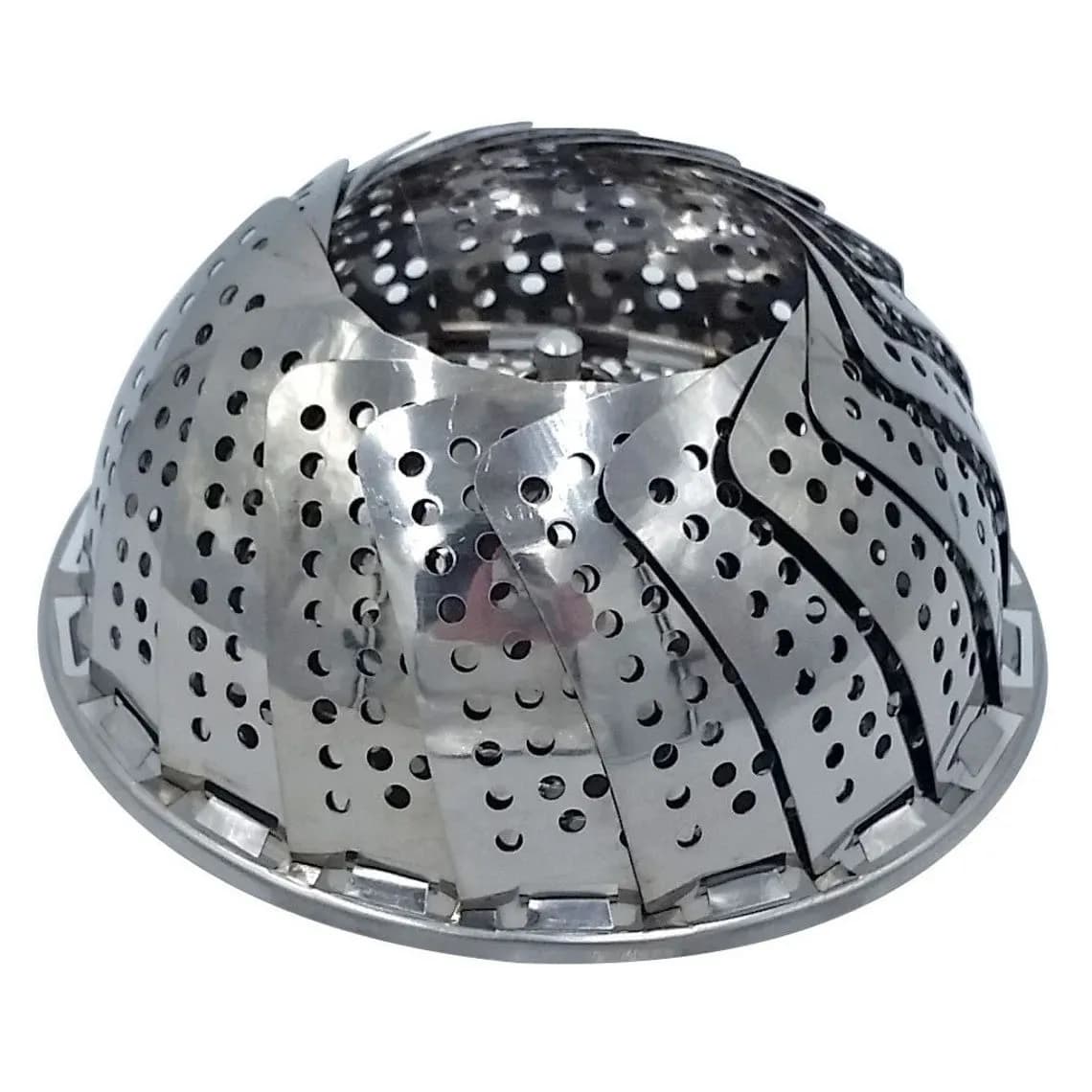 Foldable Stainless Steel Steamer Basket for Healthy Cooking