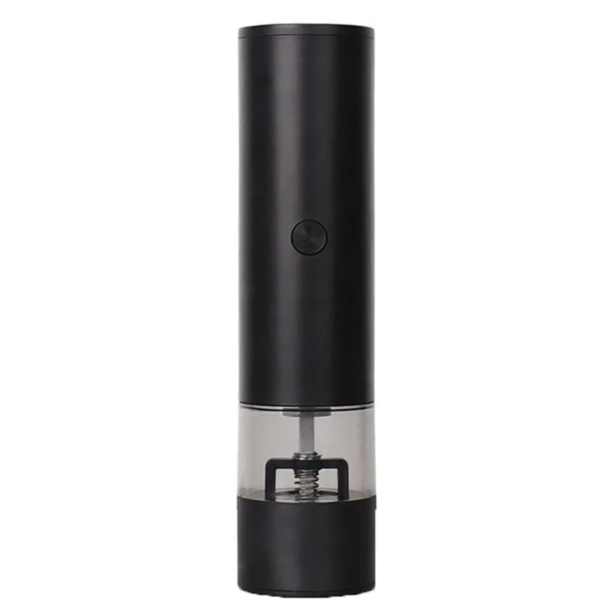 Battery Operated Pepper Grinder – Black ABS Stainless Steel
