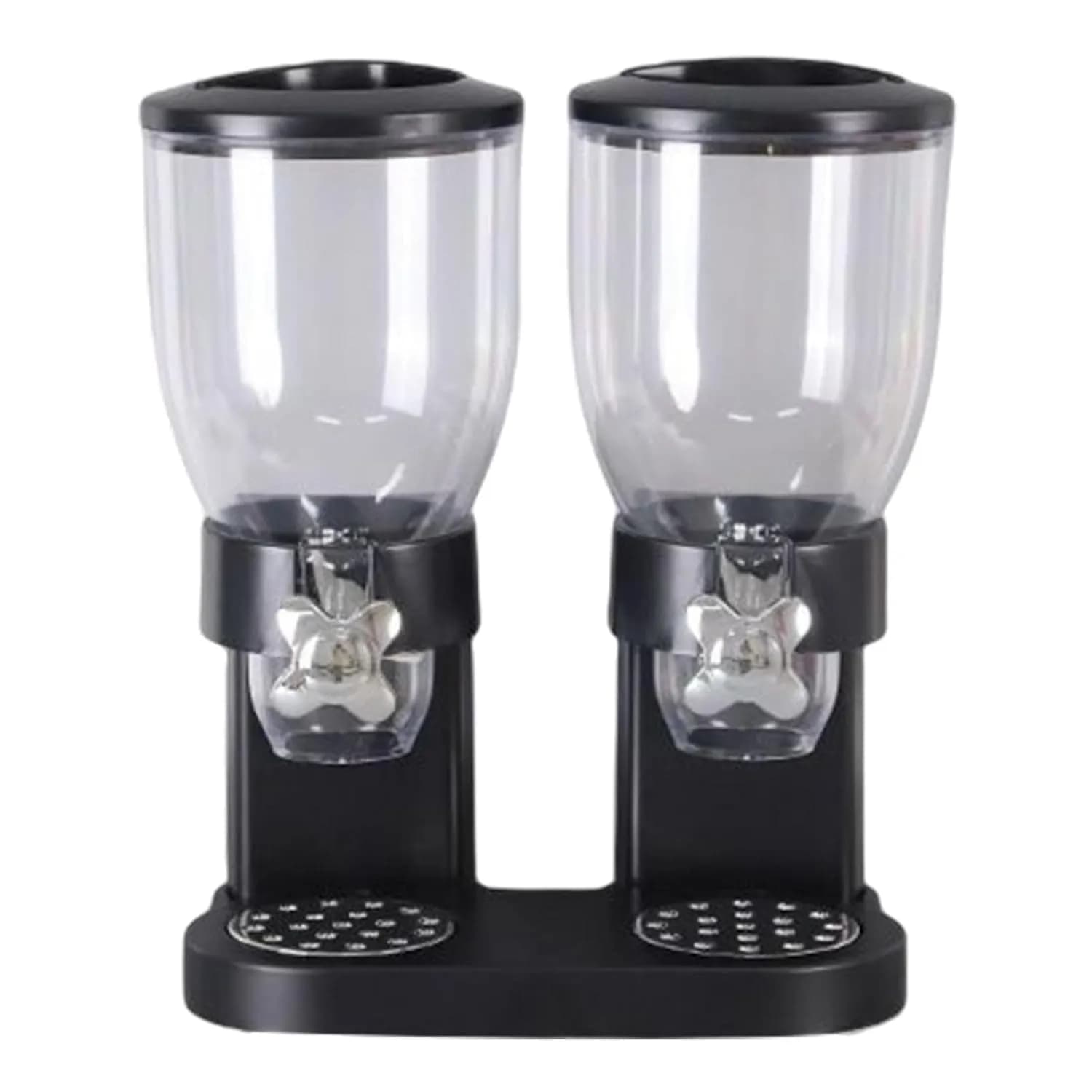 Double Cereal Dispenser – 360 Degree Rotatable Dry Food Dispenser