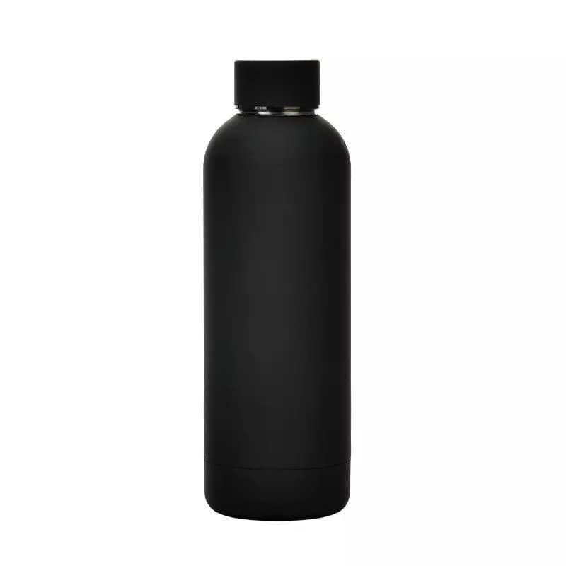 500ml Stainless Steel Vacuum Insulated Thermal Sports Water Bottle Flask-black