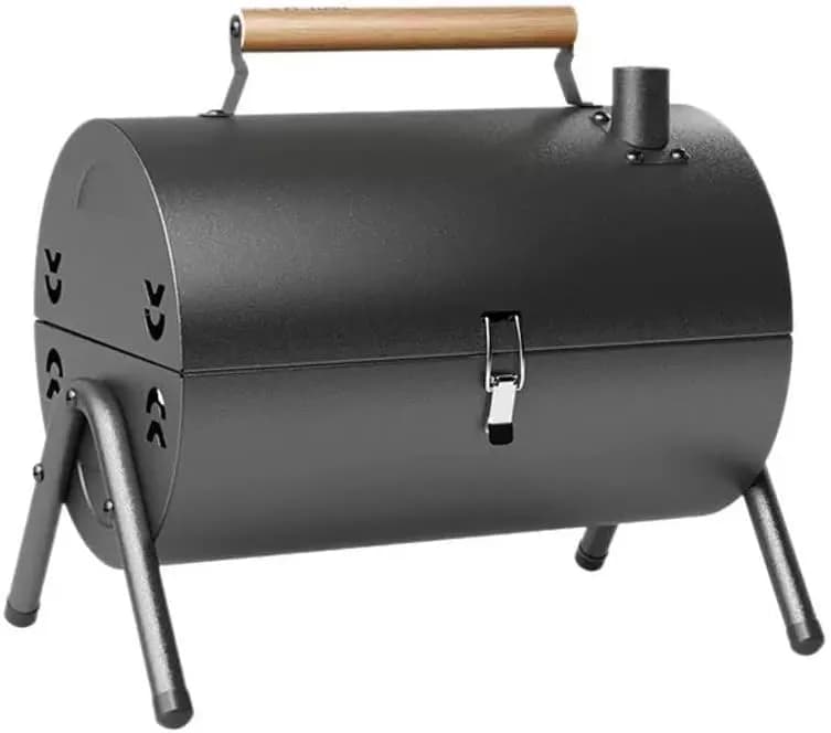 Portable Charcoal Grill, Small Folding Outdoor Braai Stand