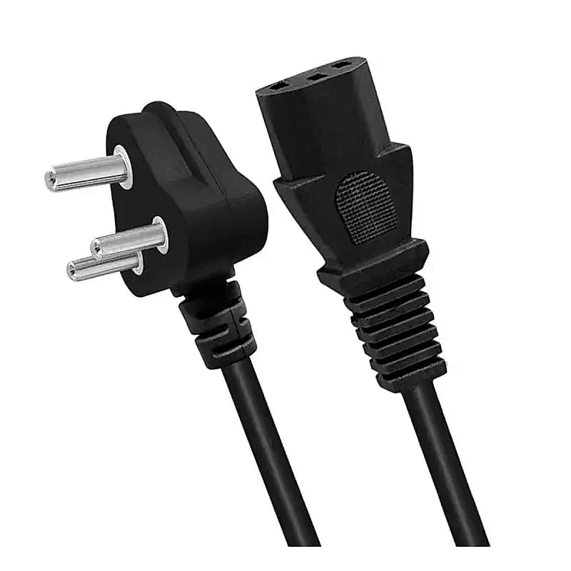 1.5 Meter PC or HDTV Power Cable 3-Pin SA Electrical Plug to Kettle Cord